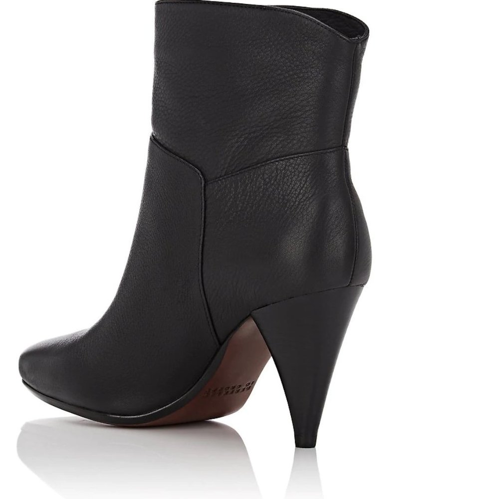 10 Crosby Derek Lam Black Dannie Cone Heel NIB 10 - Picture 3 of 3